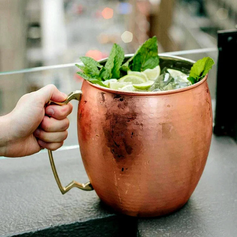 Giant 5L Hammered Moscow Mule Mug