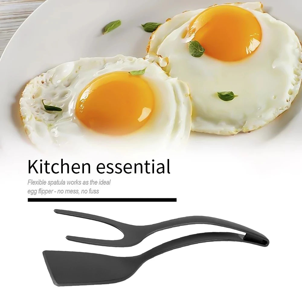 2 In 1  Grip Flip Tongs Egg