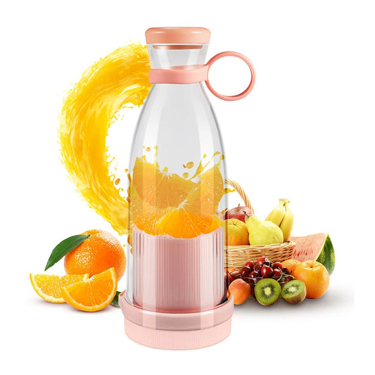 Portable Juice Bottle Mini Fast Electric Blender Smoothie Ice Maker