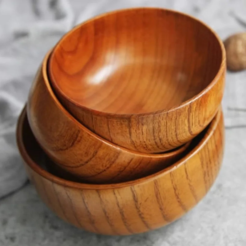 Japanese Wooden Tableware Set