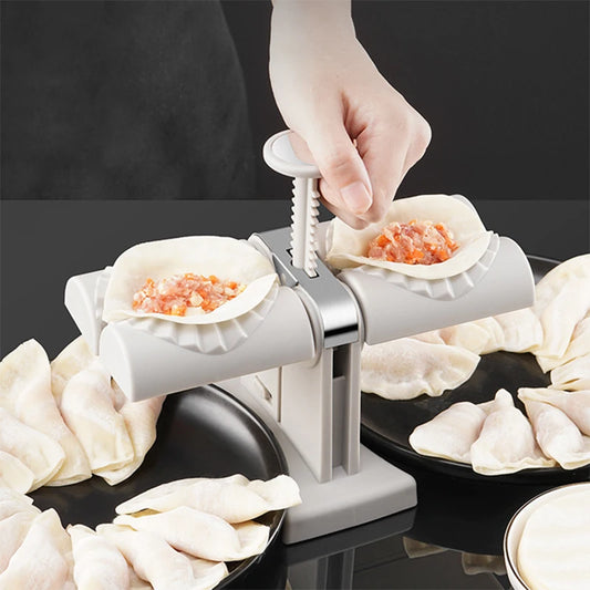 DIY Automatic Dumpling Machine Double Head Press