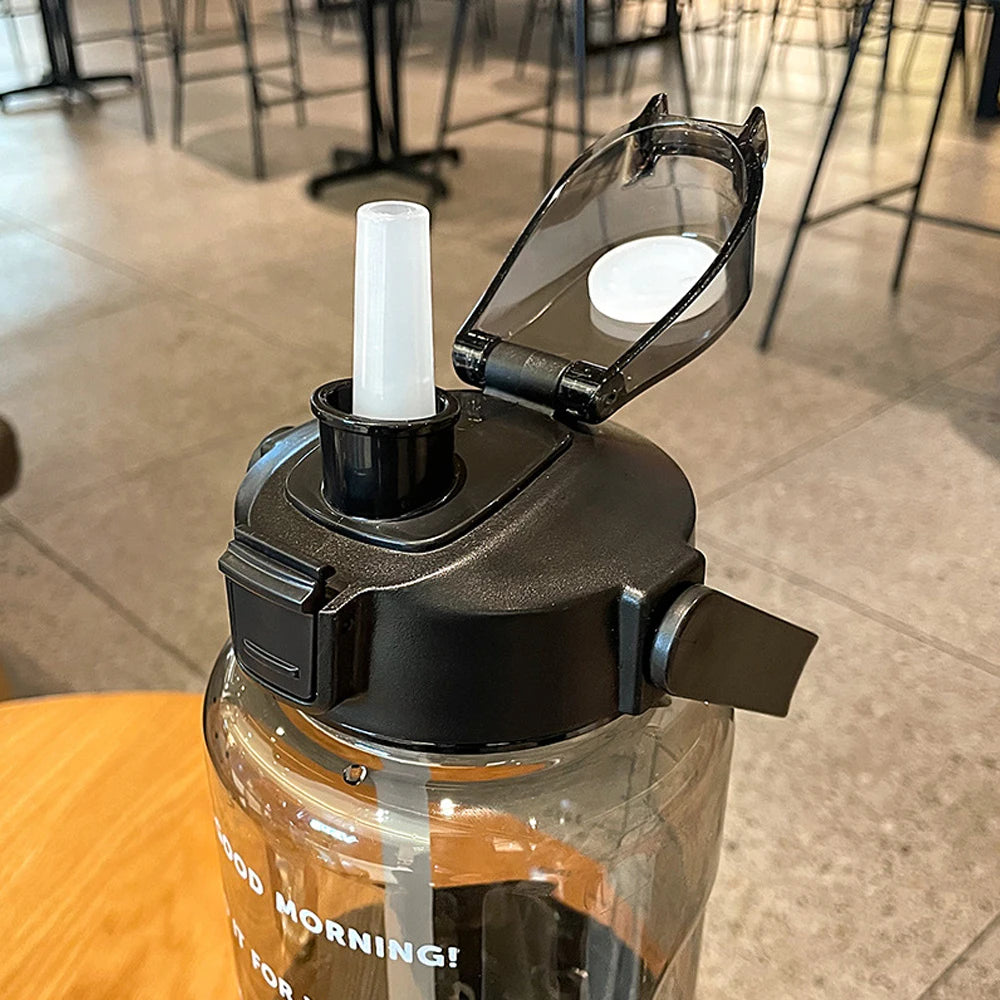 2L Straw Water Bottle