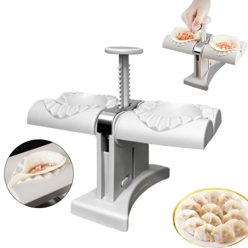 DIY Automatic Dumpling Machine Double Head Press