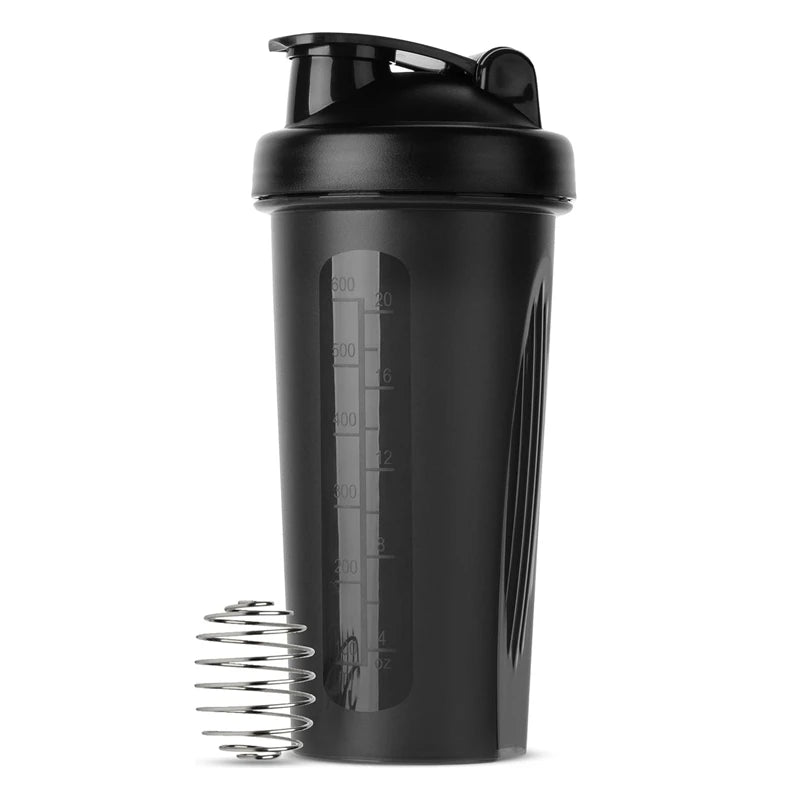 600ml Shaker Bottle 20oz Protein Shaker